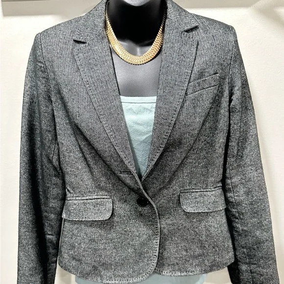 New York & Company Tweed Blazer Size 4 🥳HOST PICK🥳 - Picture 2 of 9